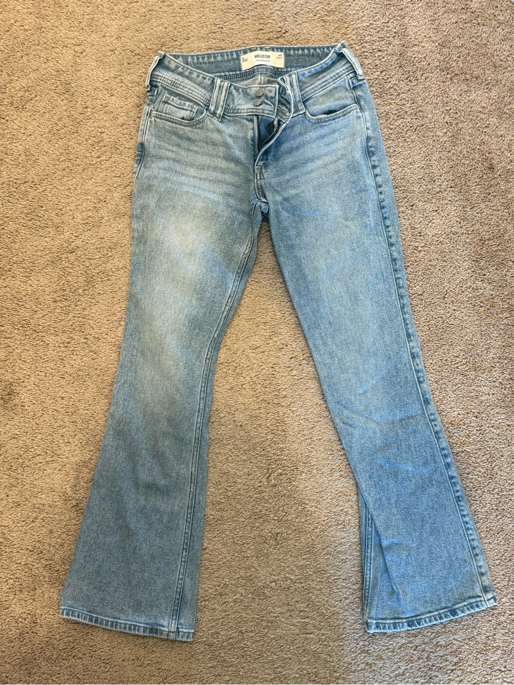 Hollister Light Blue Flare Jeans
